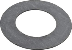 Made in USA - 1-1/2" Pipe, 1-29/32" ID x 3-3/8" OD Flange Gasket - Graphite, Silver Gray, 1/16" Thick - Americas Industrial Supply