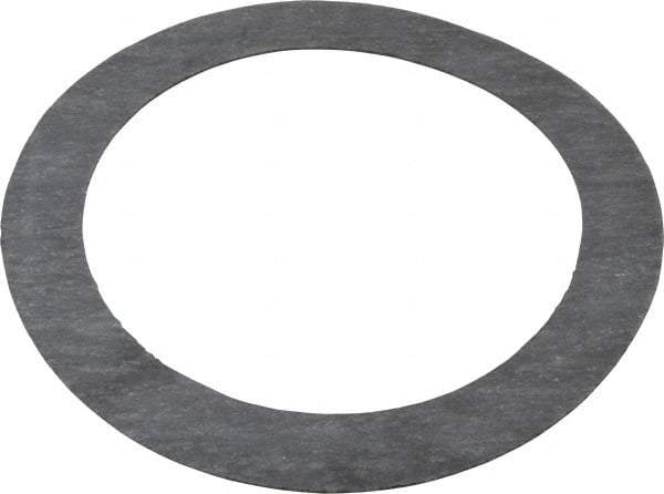 Made in USA - 6" Pipe, 6-5/8" ID x 8-3/4" OD Flange Gasket - Graphite, Silver Gray, 1/16" Thick - Americas Industrial Supply