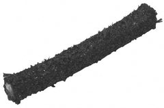 Made in USA - 1/4" x 12.8' Spool Length, Wire-Inserted Carbon Fiber Compression Packing - Americas Industrial Supply