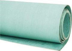 Made in USA - 60" Long x 30" Wide x 1/16" Thick, Aramid Sheet Gasketing - 1,450 Max psi, Green - Americas Industrial Supply