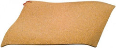 Made in USA - 36" Long x 36" Wide x 3/32" Thick, Composition Cork Sheet Gasketing - Tan - Americas Industrial Supply