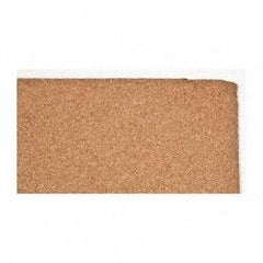 Made in USA - 36" Long x 36" Wide x 3/8" Thick, Composition Cork Sheet Gasketing - Tan - Americas Industrial Supply