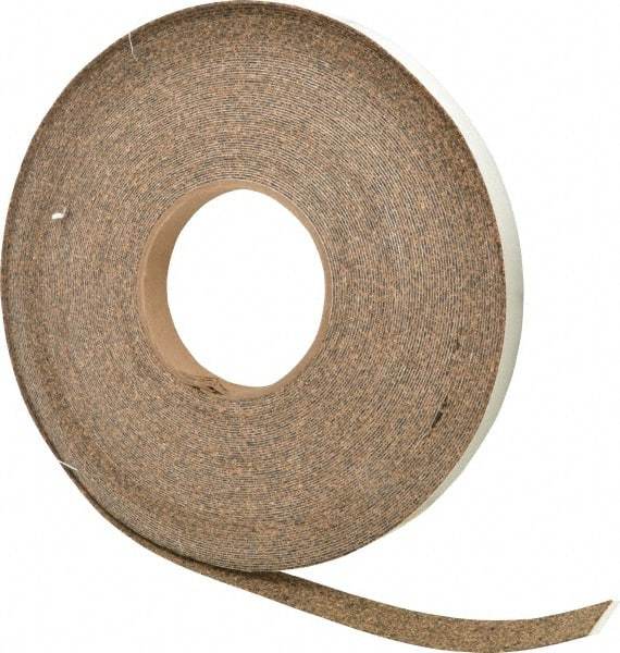 Made in USA - 3/4" Wide x 1/32" Thick, Adhesive Backed Gasketing Roll - 40 to 60 Durometer, 33 Lb per Cubic' Min Density - Americas Industrial Supply