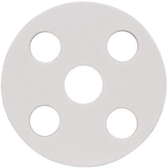 Made in USA - 1/2" Pipe, Flange Gasket - Gore-Tex GR, White, 1/16" Thick - Americas Industrial Supply