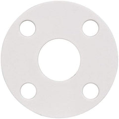Made in USA - 1-1/4" Pipe, Flange Gasket - Gore-Tex GR, White, 1/16" Thick - Americas Industrial Supply