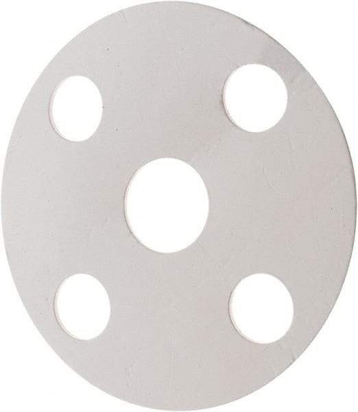 Made in USA - 3/4" Pipe, Flange Gasket - Gore-Tex GR, White, 1/16" Thick - Americas Industrial Supply