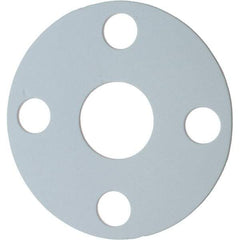 Made in USA - 1-1/4" Pipe, Flange Gasket - Gore-Tex GR, White, 1/16" Thick - Americas Industrial Supply