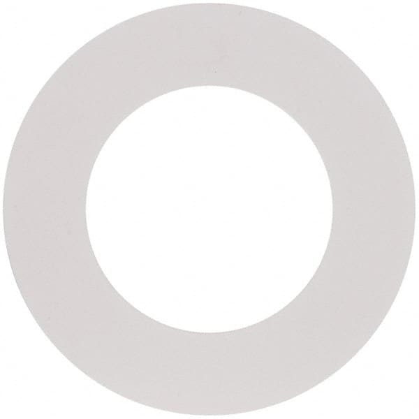 Made in USA - 2-1/2" Pipe, Flange Gasket - Gore-Tex GR, White, 1/16" Thick - Americas Industrial Supply