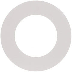 Made in USA - 2-1/2" Pipe, Flange Gasket - Gore-Tex GR, White, 1/16" Thick - Americas Industrial Supply