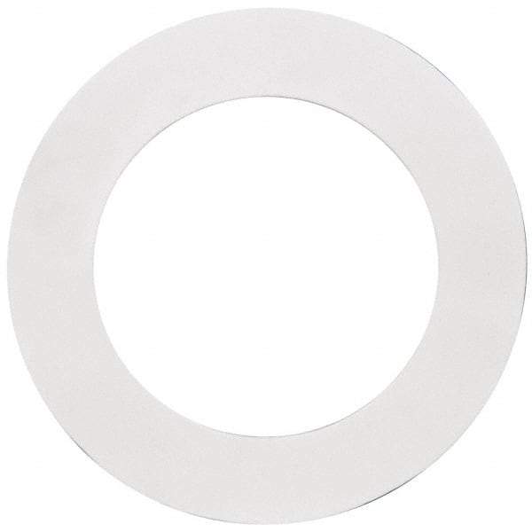 Made in USA - 4" Pipe, Flange Gasket - Gore-Tex GR, White, 1/16" Thick - Americas Industrial Supply