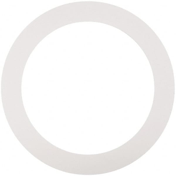 Made in USA - 6" Pipe, Flange Gasket - Gore-Tex GR, White, 1/16" Thick - Americas Industrial Supply