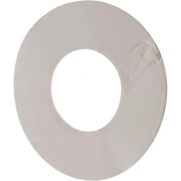 Made in USA - 1" Pipe, Flange Gasket - Gore-Tex GR, White, 1/16" Thick - Americas Industrial Supply