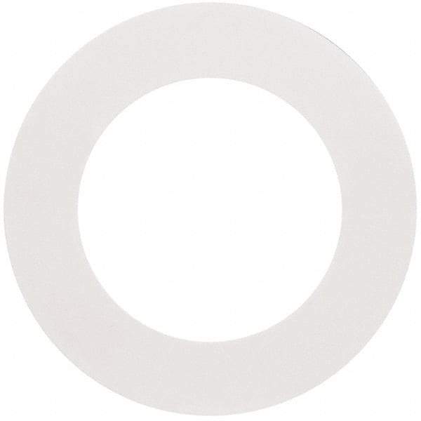 Made in USA - 4" Pipe, Flange Gasket - Gore-Tex GR, White, 1/16" Thick - Americas Industrial Supply