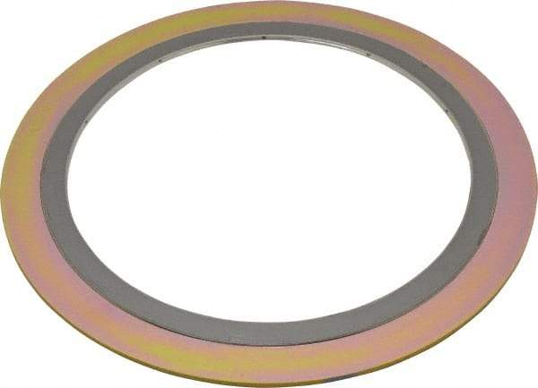 Value Collection - 8" Pipe, 9-3/16" ID x 12-1/8" OD Flange Gasket - Carbon Steel/Stainless Steel, 10-3/8" Flange Diam - Americas Industrial Supply