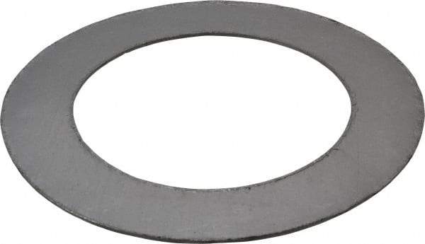 Made in USA - 4" Pipe, 4-1/2" ID x 6-7/8" OD Flange Gasket - Graphite, Dark Gray, 1/16" Thick - Americas Industrial Supply