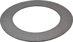 Made in USA - 4" Pipe, 4-1/2" ID x 6-7/8" OD Flange Gasket - Graphite, Dark Gray, 1/16" Thick - Americas Industrial Supply