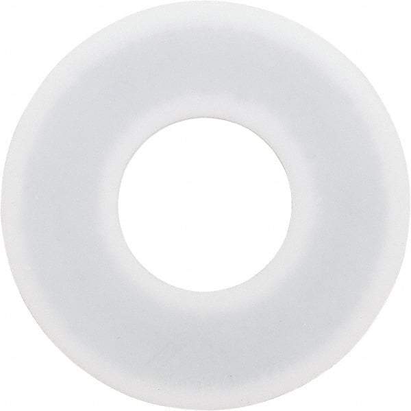 Made in USA - 1-1/4" Pipe, 1-3/8" ID x 3" OD Flange Gasket - PTFE, White, 3/32" Thick - Americas Industrial Supply
