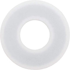 Made in USA - 1-1/4" Pipe, 1-3/8" ID x 3" OD Flange Gasket - PTFE, White, 3/32" Thick - Americas Industrial Supply