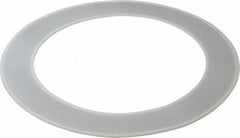 Made in USA - 8" Pipe, 8" ID x 11" OD Flange Gasket - PTFE, White, 3/32" Thick - Americas Industrial Supply