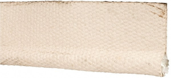Made in USA - 1/2" Bulb Diam, 2" Overall Width, Rubber Head Coating, Fiberglass Tadpole Gasketing - Americas Industrial Supply