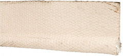 Made in USA - 1/2" Bulb Diam, 2" Overall Width, Rubber Head Coating, Fiberglass Tadpole Gasketing - Americas Industrial Supply