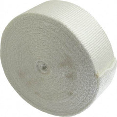 Made in USA - 1/16" Thick x 3" Wide, Fiberglass Gasket Tape - 100' Long, Tan - Americas Industrial Supply