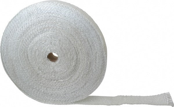 Made in USA - 1/8" Thick x 1-1/2" Wide, Fiberglass Gasket Tape - Americas Industrial Supply
