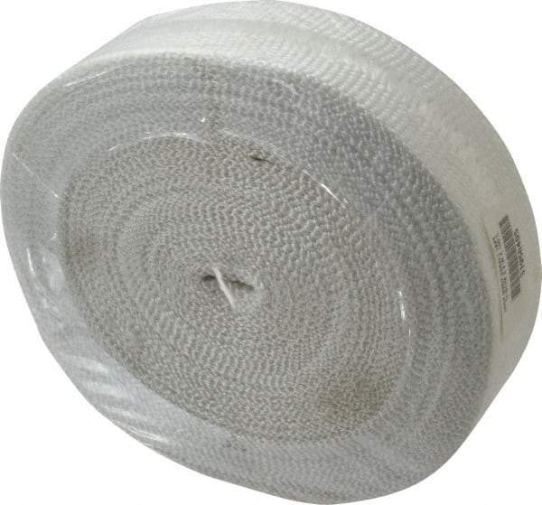 Made in USA - 1/16" Thick x 2" Wide, Fiberglass Gasket Tape - 100' Long, Tan - Americas Industrial Supply