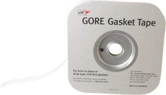 Made in USA - 0.02" Thick x 1" Wide, Gore-Tex Gasket Tape - 50' Long, White - Americas Industrial Supply