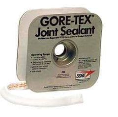 Value Collection - 15' Long x 1" Wide Gore Tex Joint Sealant - White, 2-1/2+" Approximate Flange Form Width - Americas Industrial Supply