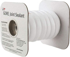 Value Collection - 15' Long x 1/2" Wide Gore Tex Joint Sealant - White, 1-1/8 to 1-1/2" Approximate Flange Form Width - Americas Industrial Supply