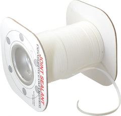 Made in USA - 100' Long x 1/8" Wide Economy PTFE Joint Sealant - Americas Industrial Supply
