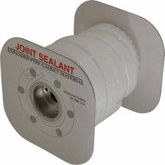 Made in USA - 20' Long x 3/4" Wide Economy PTFE Joint Sealant - Americas Industrial Supply