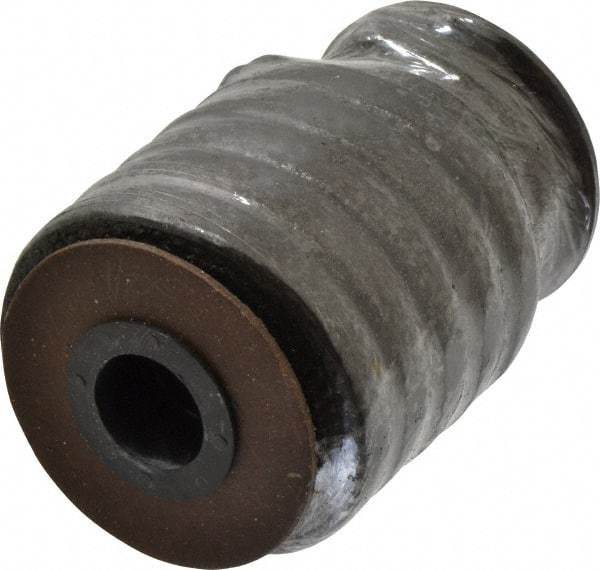 Made in USA - 1/2" x 7.6' Spool Length, Acrylic Fiber Graphite Yarn Compression Packing - 500° F Max, Dark Gray - Americas Industrial Supply