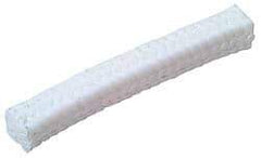 Made in USA - 5/8" x 1.6' Spool Length, PTFE/Soft Filament Compression Packing - 1,000 Max psi, -450 to 500° F, White - Americas Industrial Supply