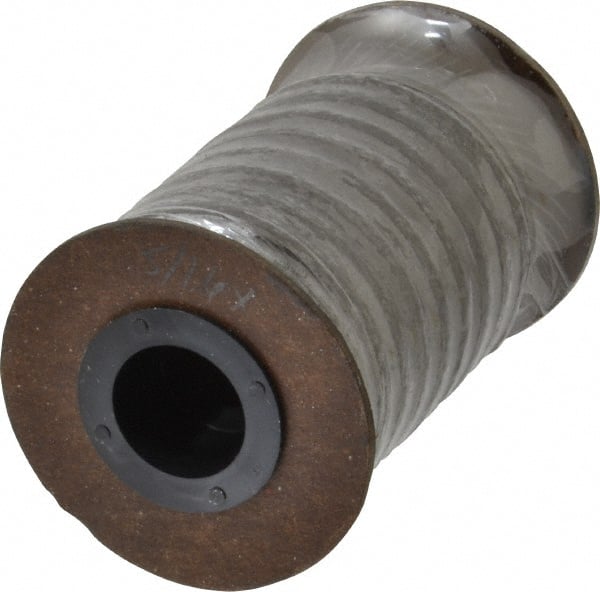 Made in USA - 5/16" x 8-3/4' Spool Length, Graphite Impregnated Aramid Compression Packing - Americas Industrial Supply