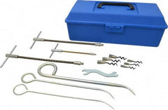 Made in USA - 14 Piece Interchangeable Tip Packing Tool Set - Americas Industrial Supply