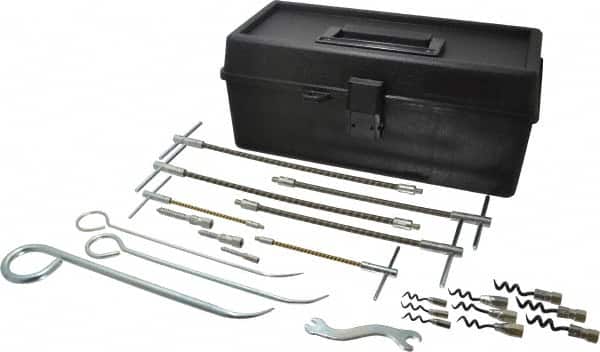 Made in USA - 22 Piece Interchangeable Tip Packing Tool Set - Americas Industrial Supply