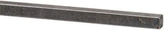 Made in USA - 12" Long x 3/16" High x 3/16" Wide, Over/Undersized Key Stock - 1090/1095 Steel - Americas Industrial Supply