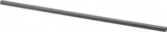 Made in USA - 12" Long x 1/4" High x 1/4" Wide, Over/Undersized Key Stock - 1090/1095 Steel - Americas Industrial Supply