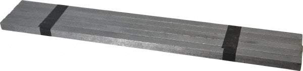 Made in USA - 12" Long x 3/8" High x 3/8" Wide, Over/Undersized Key Stock - 1090/1095 Steel - Americas Industrial Supply