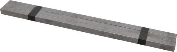 Made in USA - 12" Long x 7/16" High x 7/16" Wide, Over/Undersized Key Stock - 1090/1095 Steel - Americas Industrial Supply