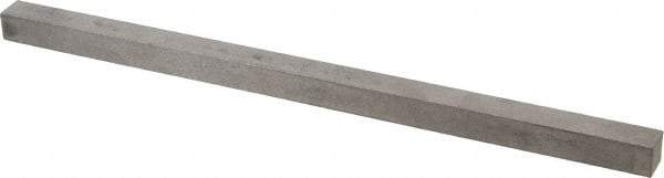 Made in USA - 12" Long x 9/16" High x 9/16" Wide, Undersized Key Stock - 18-8 Stainless Steel - Americas Industrial Supply