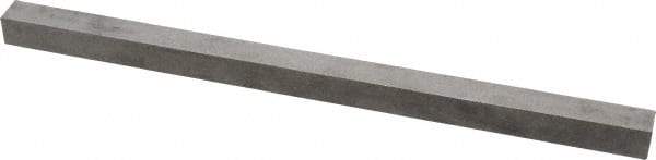 Made in USA - 12" Long x 5/8" High x 5/8" Wide, Undersized Key Stock - 18-8 Stainless Steel - Americas Industrial Supply