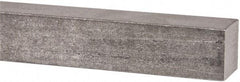 Made in USA - 12" Long x 1" High x 1" Wide, Undersized Key Stock - 18-8 Stainless Steel - Americas Industrial Supply