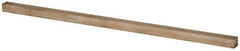 Made in USA - 12" Long, Oversized Key Stock - 18-8 Stainless Steel - Americas Industrial Supply