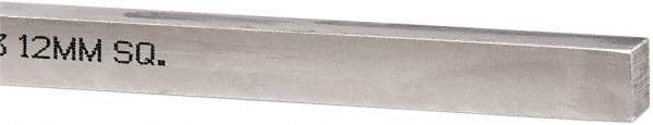Made in USA - 12" Long, Oversized Key Stock - 18-8 Stainless Steel - Americas Industrial Supply