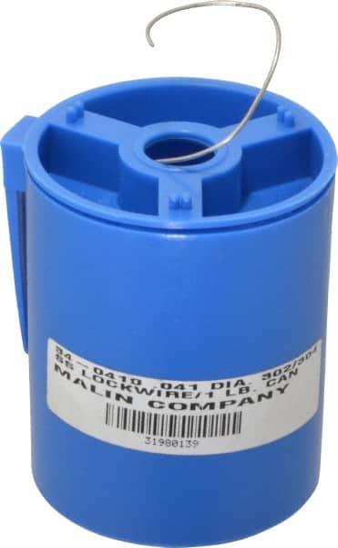 Value Collection - 18 Gage, 0.041 Inch Diameter x 221 Ft. Long, 302/304 Safety Lock Wire - 1 Lb. Shipping Weight - Americas Industrial Supply