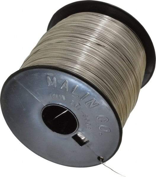 Value Collection - 24 Gage, 0.02 Inch Diameter x 4,625 Ft. Long, 302/304 Safety Lock Wire - 5 Lb. Shipping Weight - Americas Industrial Supply