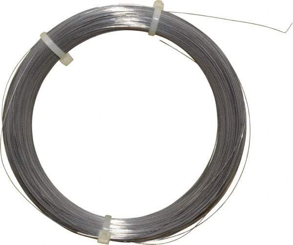Value Collection - 0 Gage, 0.009 Inch Diameter x 1,157 Ft. Long, High Carbon Steel, Tempered Music Wire Coil - ASTM A228, 1/4 Lb. Shipping Weight - Americas Industrial Supply